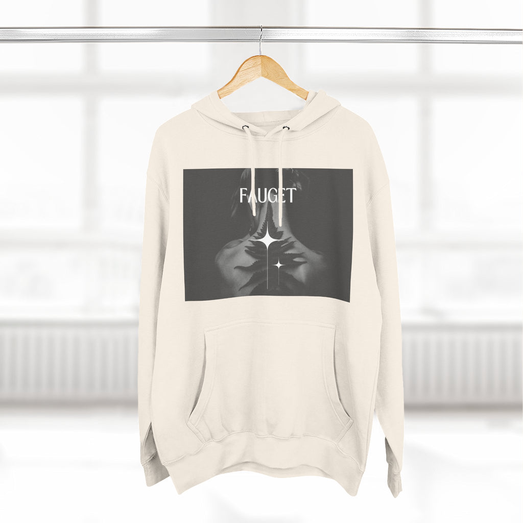 Hoodie — 'FAUCET' Monochrome Prayer Hands Graphic Hoodie