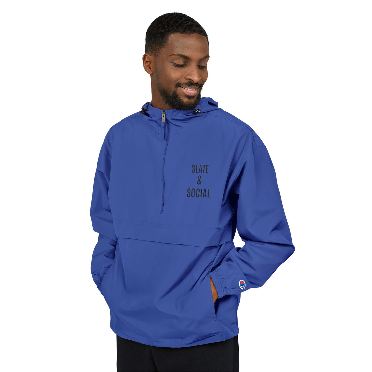 Sage & Social Orange Packable Anorak Jacket