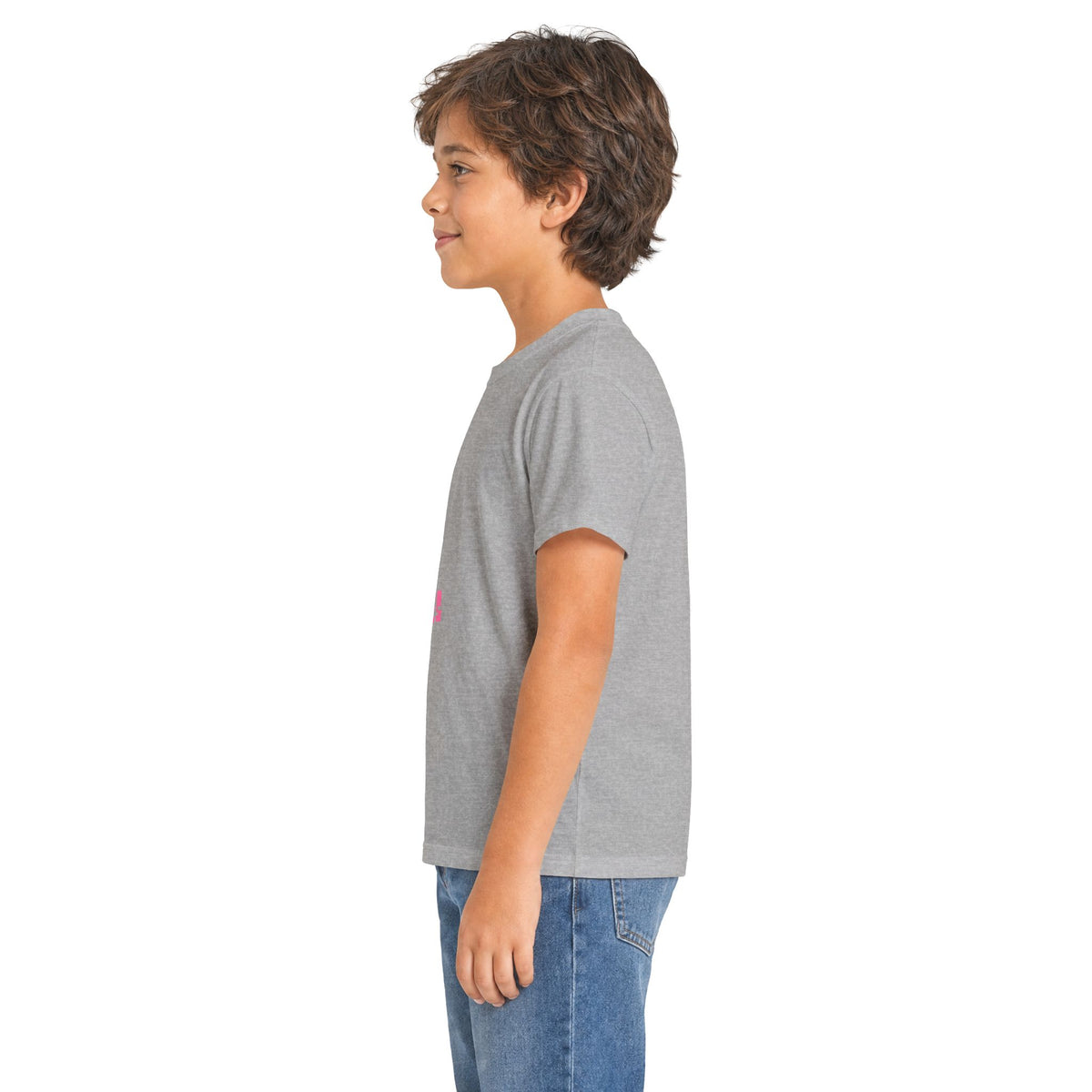 Kids T-Shirt — Pink Duck 'VIBES' Cute Summer Tee