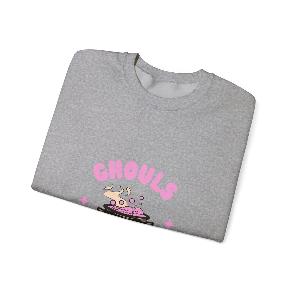 Ghoul Crewneck Sweatshirt — "Ghouls Just Wanna Have Fun" Cute Halloween Pullover