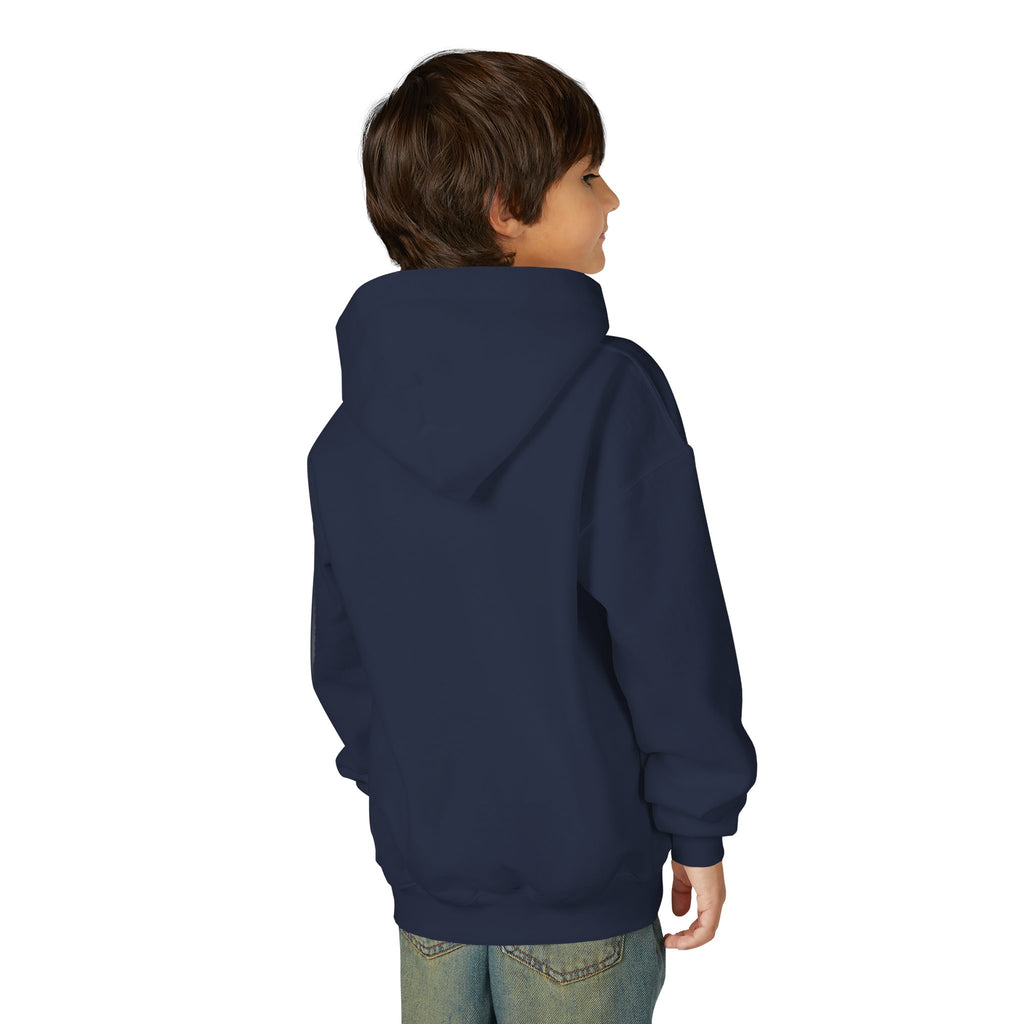 Youth Hoodie — "Progress Over Perfection" Motivational Pullover