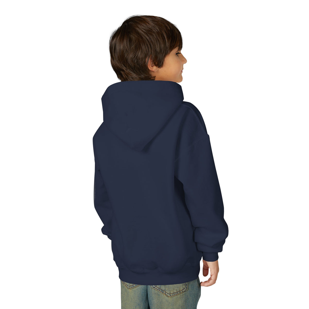 Youth Hoodie — "Progress Over Perfection" Motivational Pullover