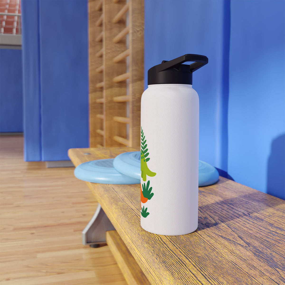 Dinosaur Adventure Stainless Steel Water Bottle