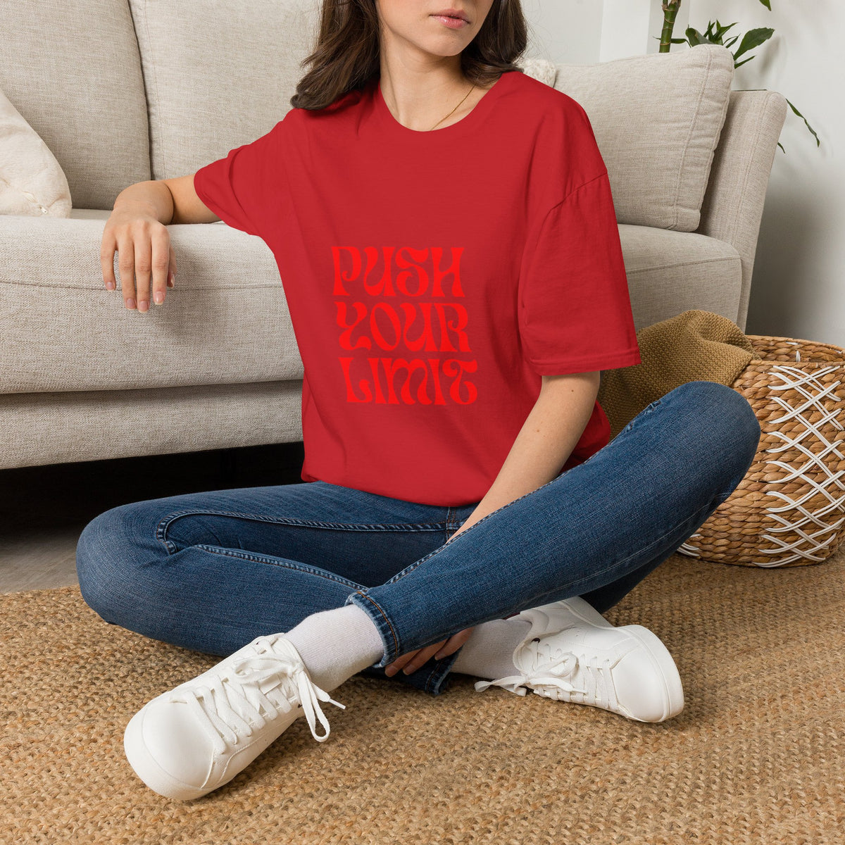 Push Your Limit T-Shirt — Motivational Retro Graphic Tee