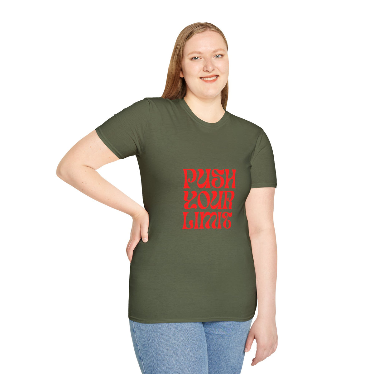 Push Your Limit T-Shirt — Motivational Retro Graphic Tee