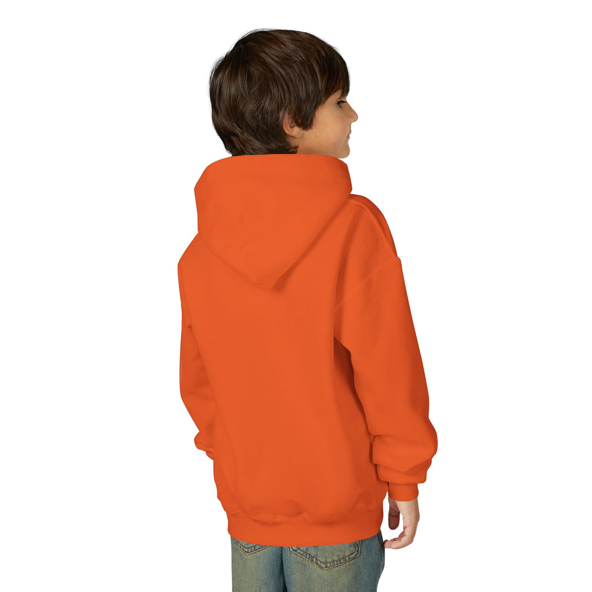 Youth Hoodie — "Progress Over Perfection" Motivational Pullover