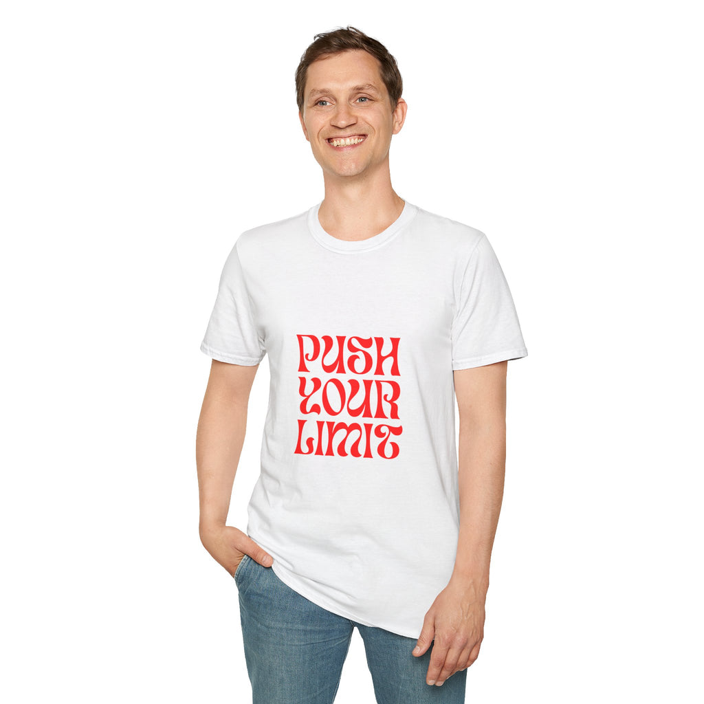 Push Your Limit T-Shirt — Motivational Retro Graphic Tee