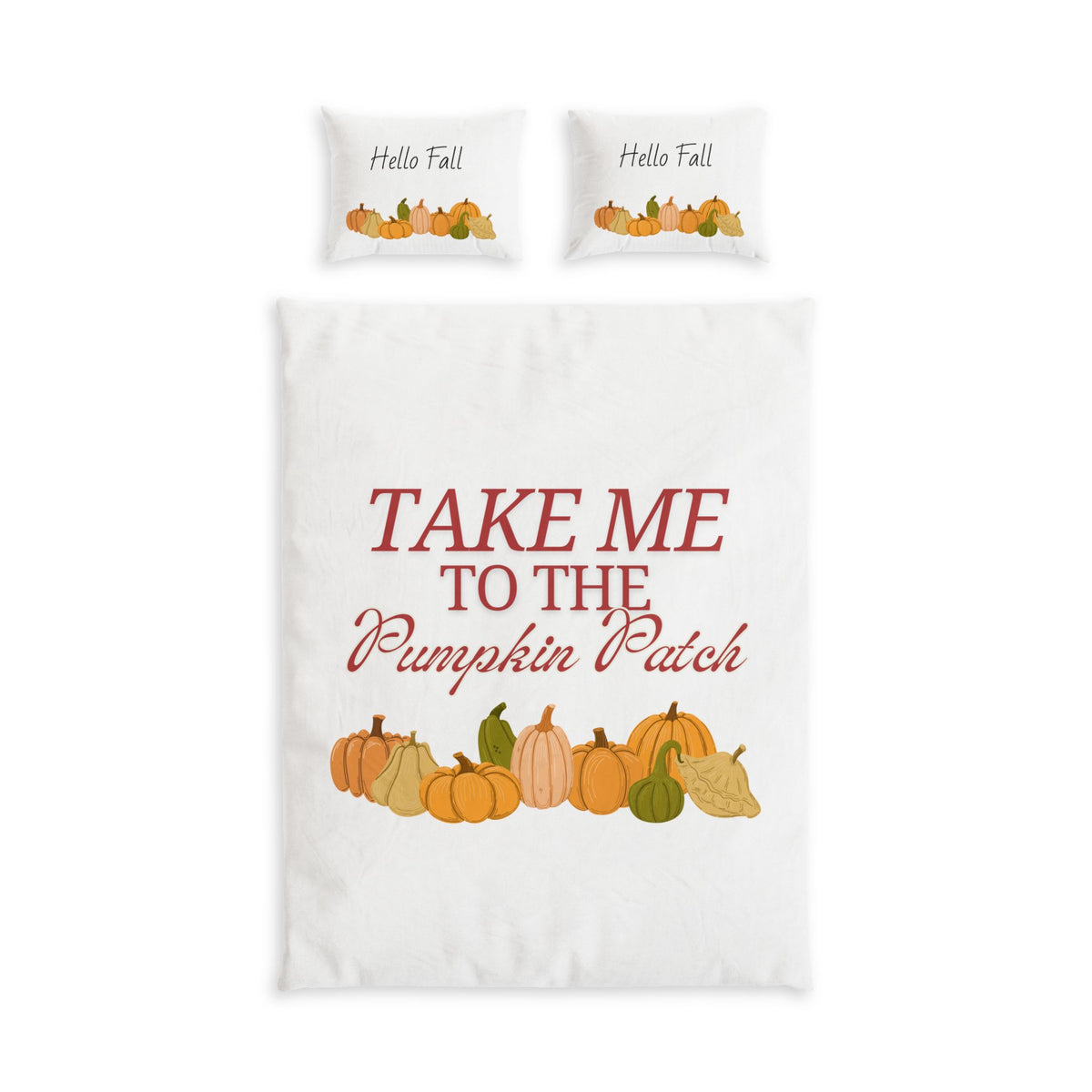 Halloween Black Cat and Ghost Cotton Bed Set
