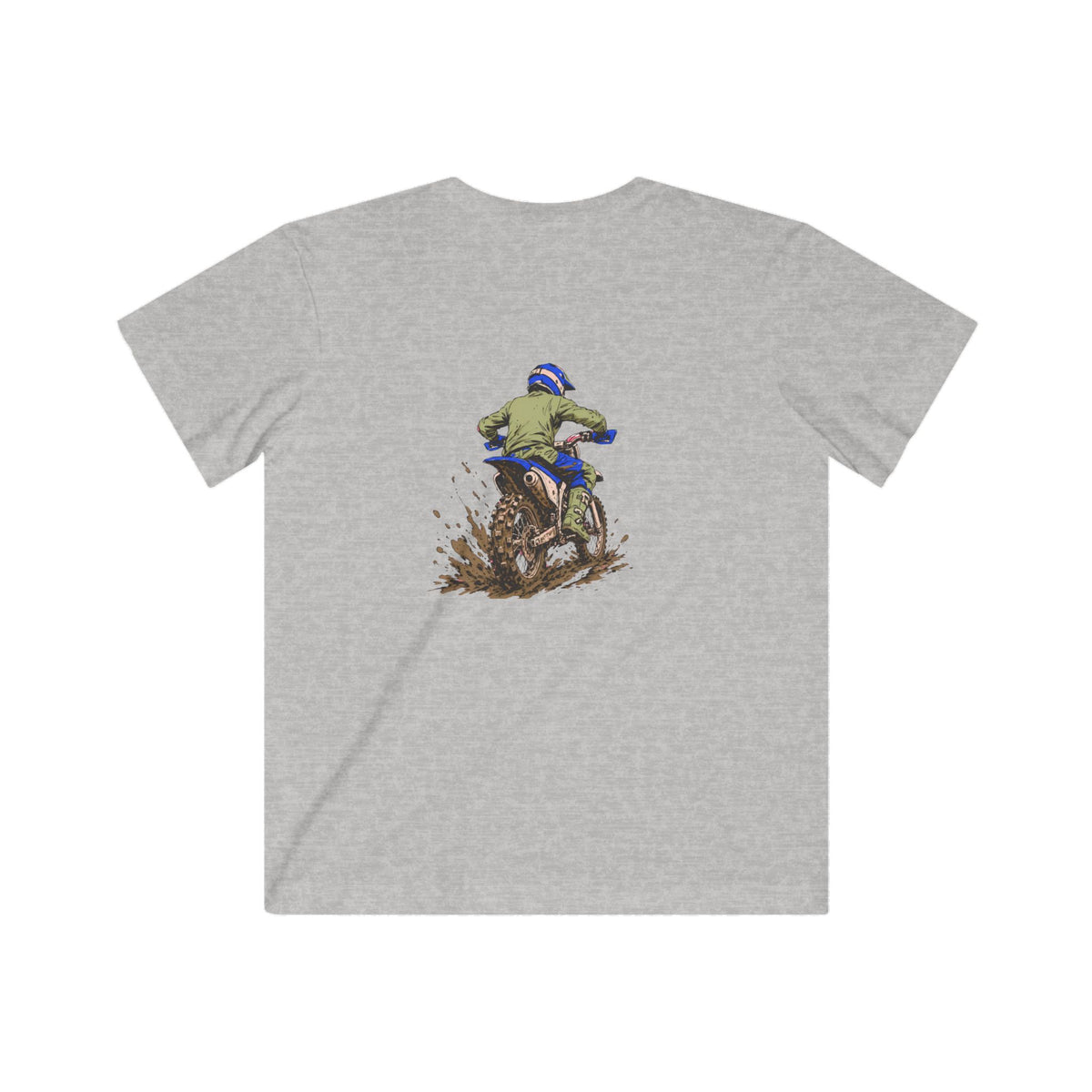 Kids Dirt Bike T‑Shirt – "A Little Dirt Never Hurt" Motocross Tee