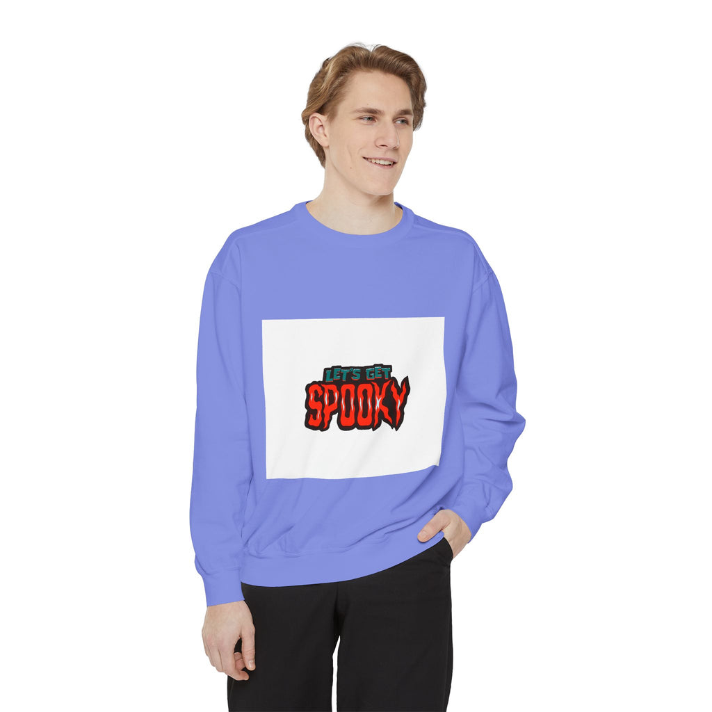 Let's Get Spooky Sweatshirt — Halloween Graphic Crewneck
