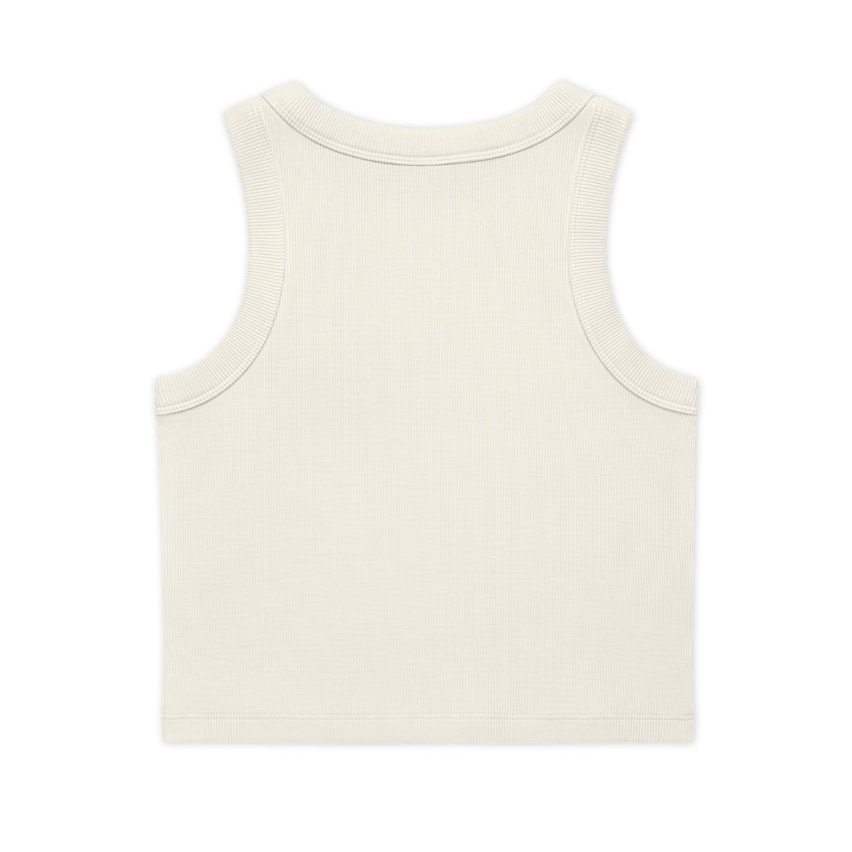 I  ME Rib Crop Tank — Self Love Organic Women's Tank Top