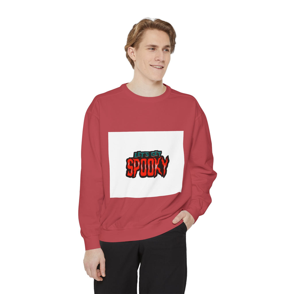 Let's Get Spooky Sweatshirt — Halloween Graphic Crewneck
