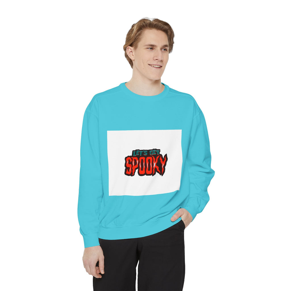 Let's Get Spooky Sweatshirt — Halloween Graphic Crewneck
