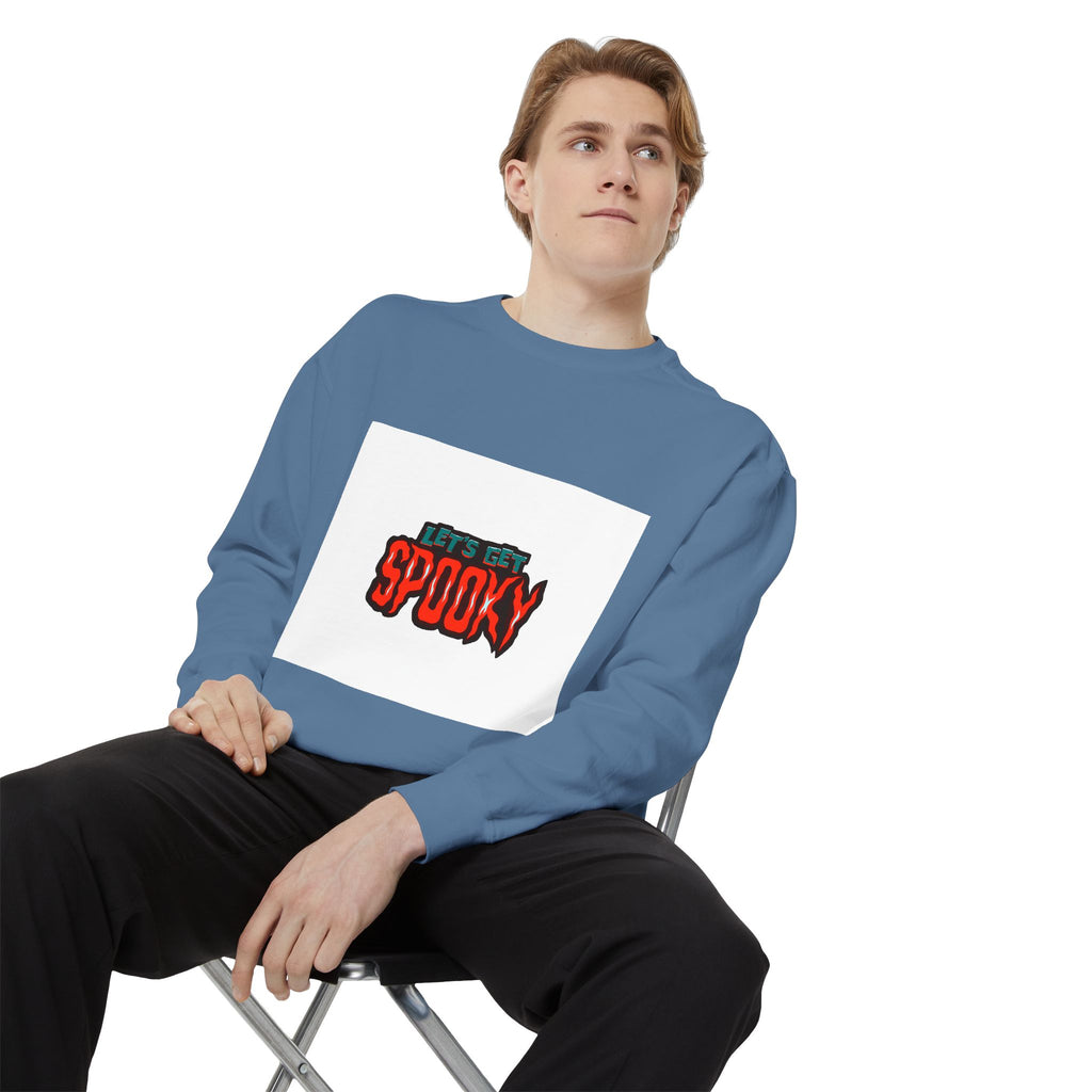 Let's Get Spooky Sweatshirt — Halloween Graphic Crewneck