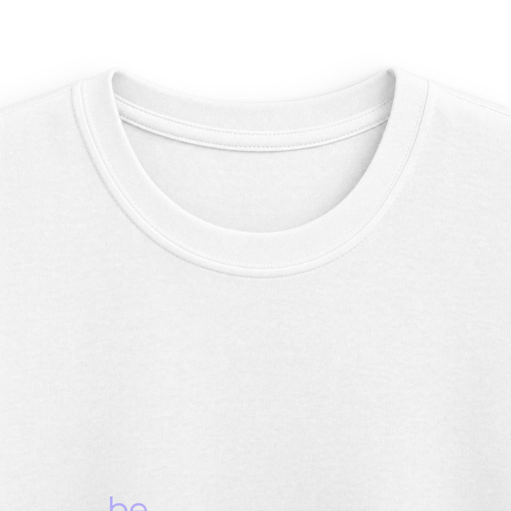 Kids Tee — "Be Kind" Pastel Mirror Graphic