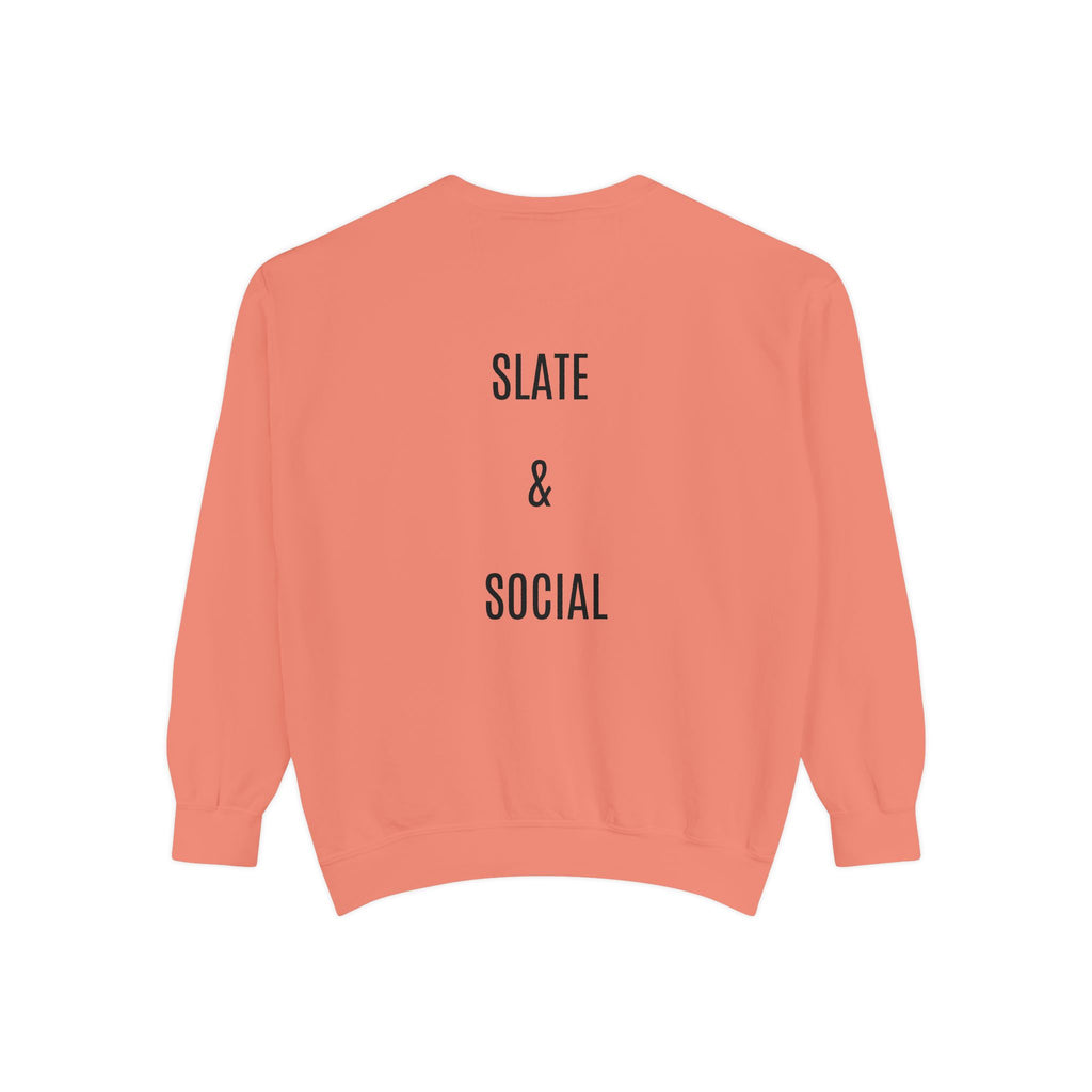 Halloween Pumpkin "Here for the Boos" Sweatshirt