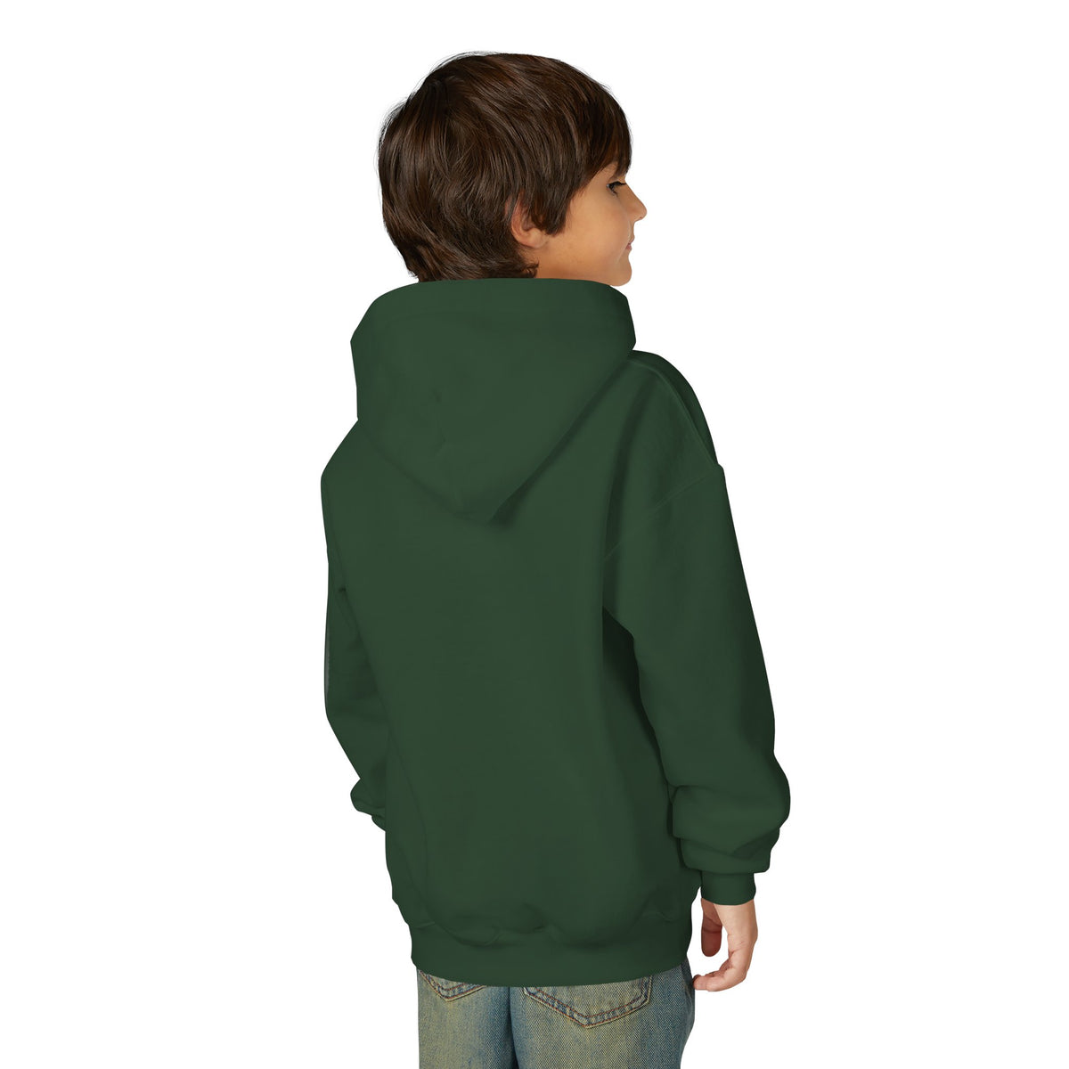 Youth Hoodie — "Progress Over Perfection" Motivational Pullover