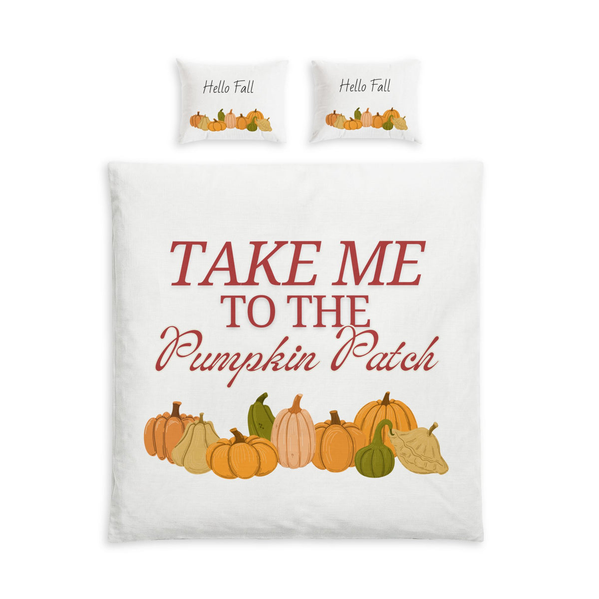 Halloween Black Cat and Ghost Cotton Bed Set
