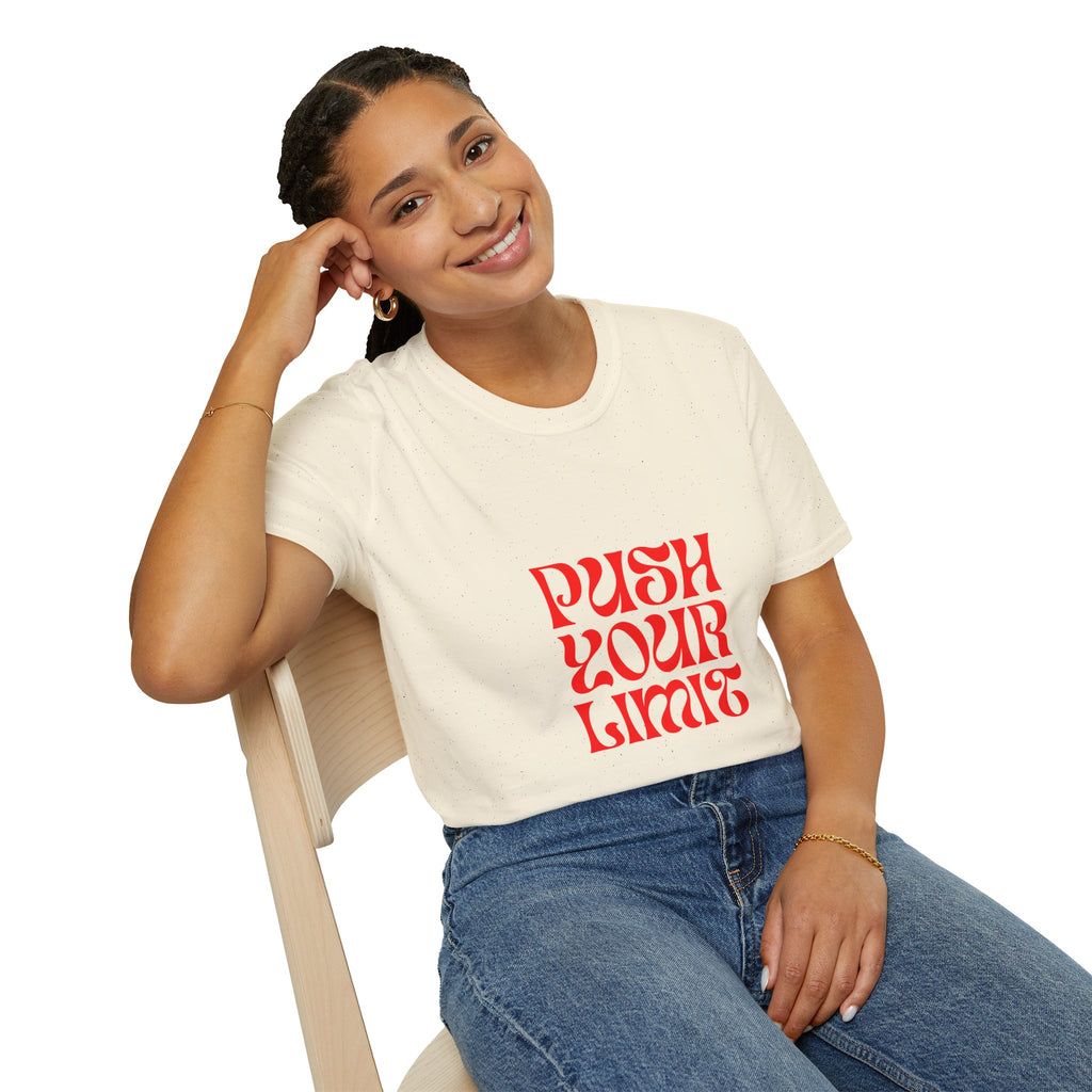 Push Your Limit T-Shirt — Motivational Retro Graphic Tee