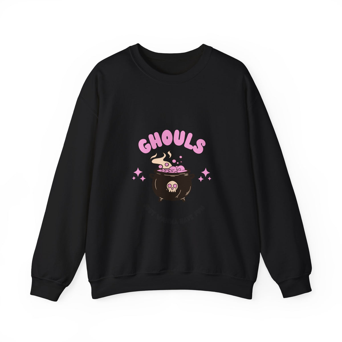 Ghoul Crewneck Sweatshirt — "Ghouls Just Wanna Have Fun" Cute Halloween Pullover