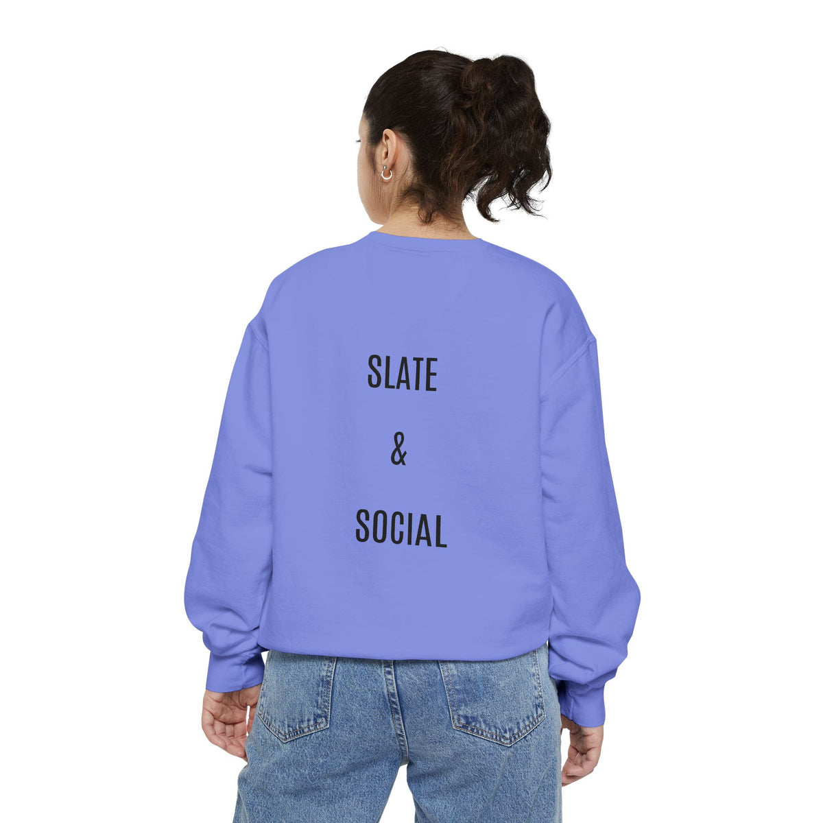Halloween Pumpkin "Here for the Boos" Sweatshirt