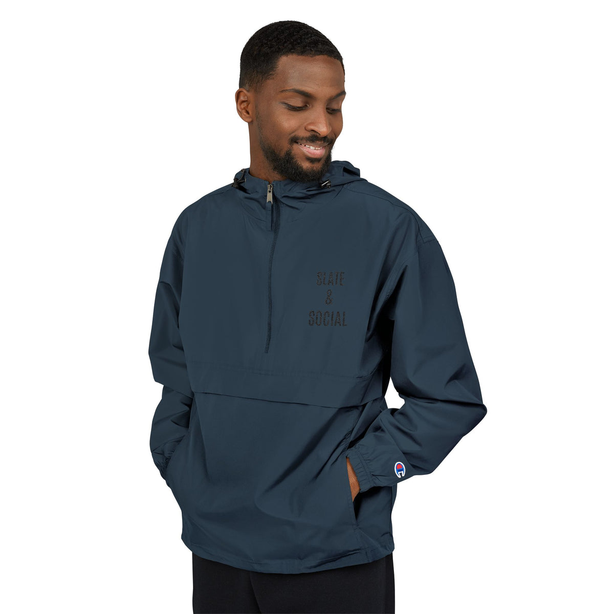 Sage & Social Orange Packable Anorak Jacket