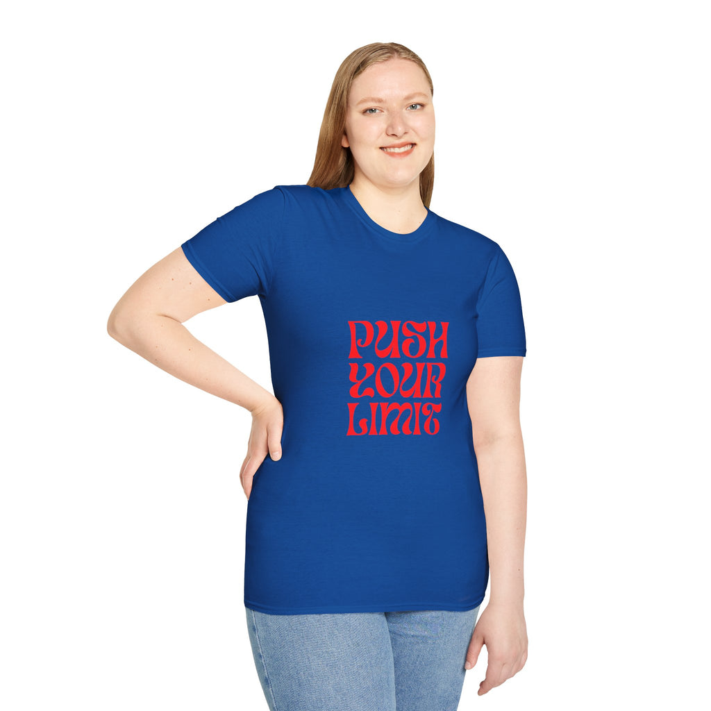 Push Your Limit T-Shirt — Motivational Retro Graphic Tee