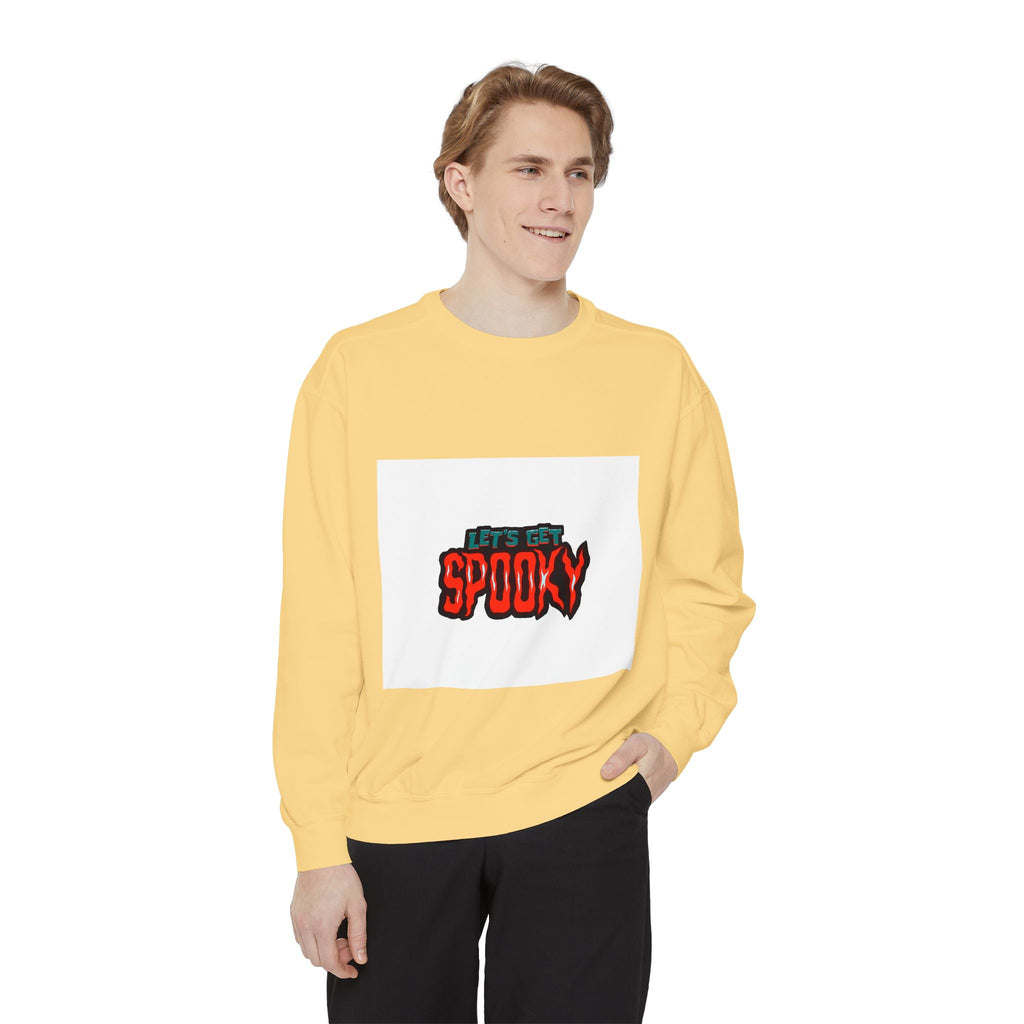 Let's Get Spooky Sweatshirt — Halloween Graphic Crewneck