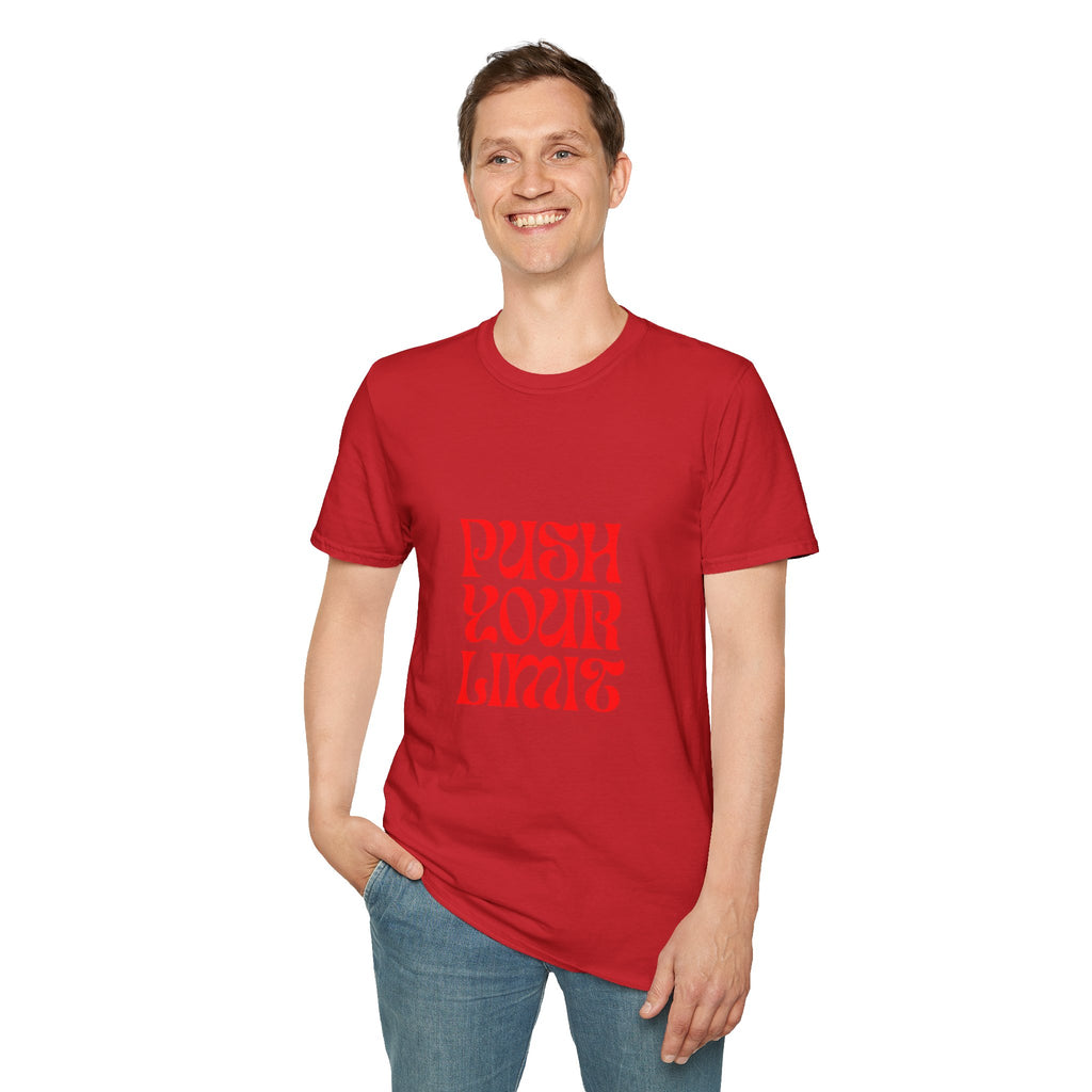 Push Your Limit T-Shirt — Motivational Retro Graphic Tee