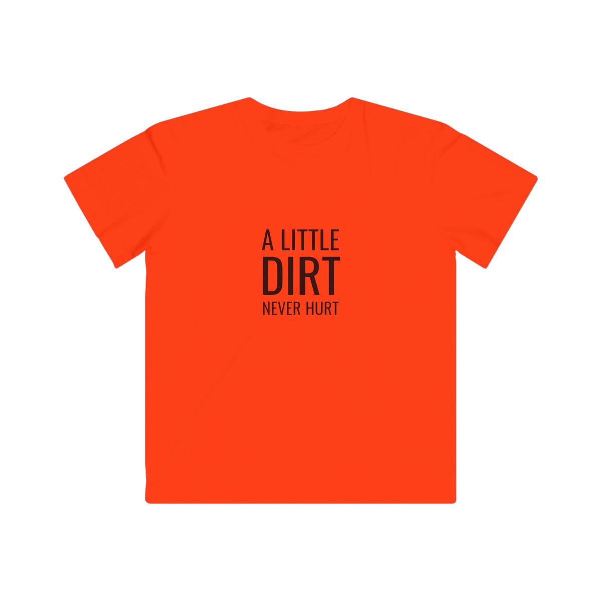 Kids Dirt Bike T‑Shirt – "A Little Dirt Never Hurt" Motocross Tee