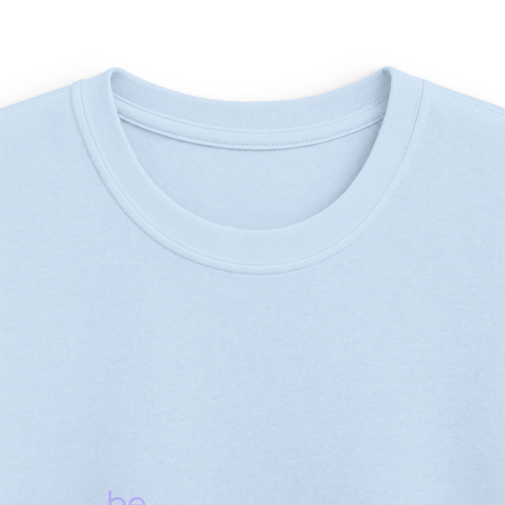 Kids Tee — "Be Kind" Pastel Mirror Graphic