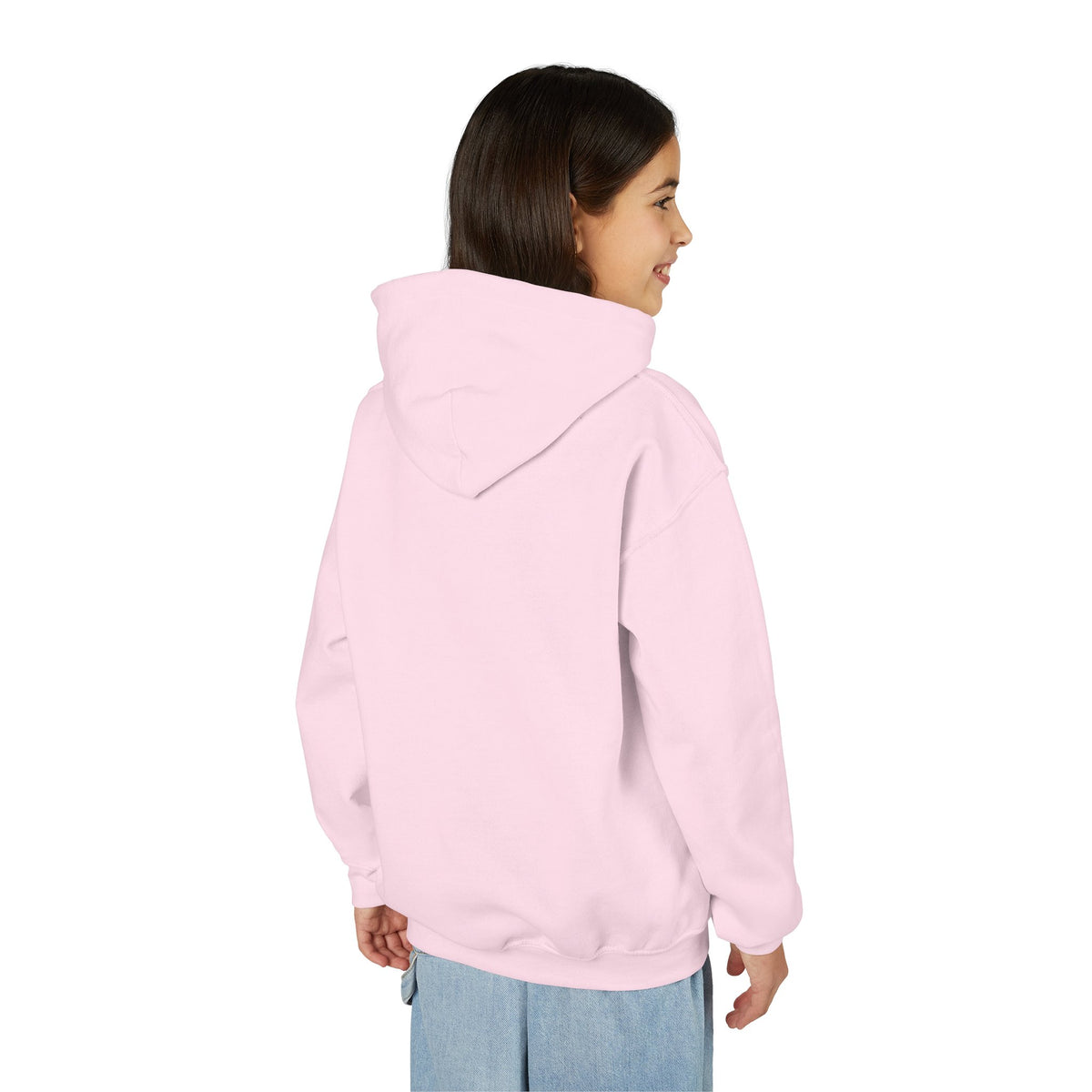 Youth Hoodie — "Progress Over Perfection" Motivational Pullover