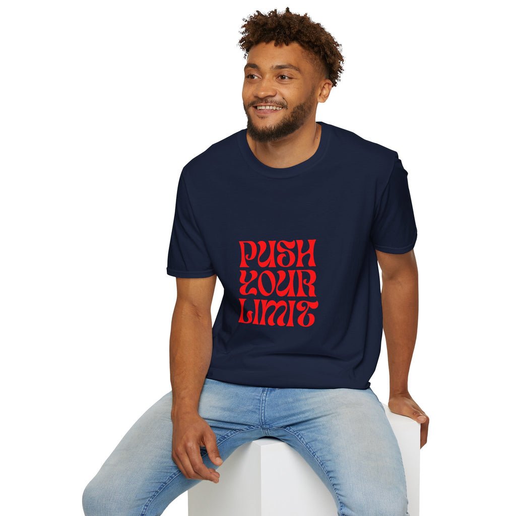 Push Your Limit T-Shirt — Motivational Retro Graphic Tee
