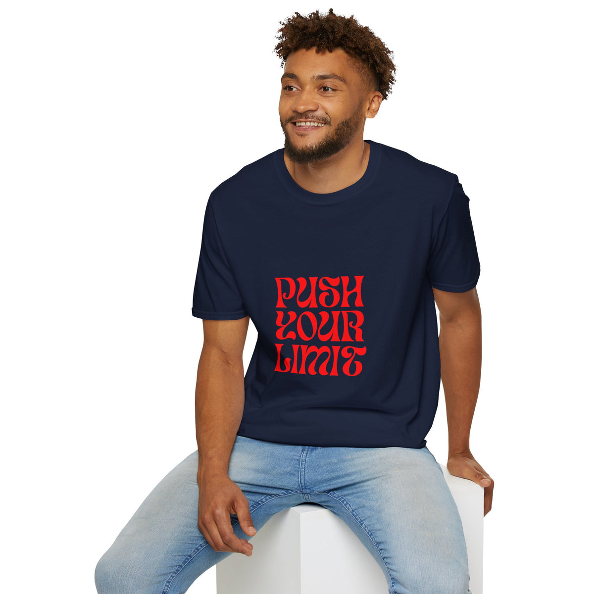 Push Your Limit T-Shirt — Motivational Retro Graphic Tee