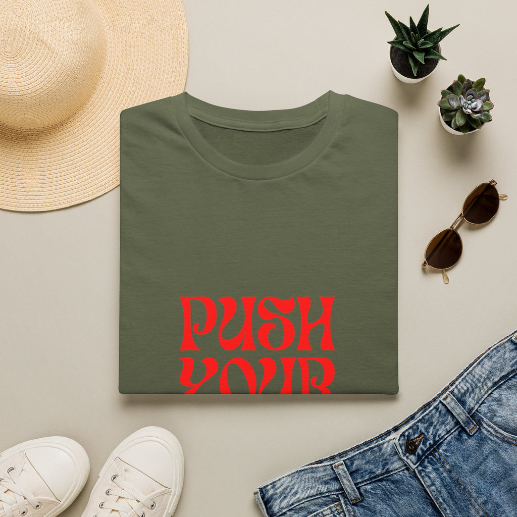 Push Your Limit T-Shirt — Motivational Retro Graphic Tee