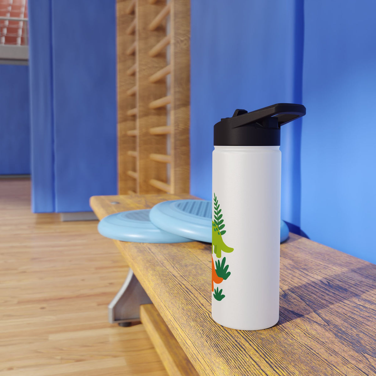 Dinosaur Adventure Stainless Steel Water Bottle