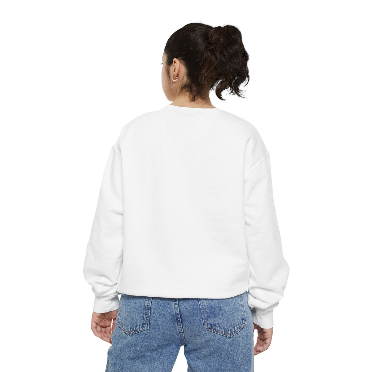 Halloween Ghosts Sweatshirt — "halloqueen" Spooky Season Crewneck