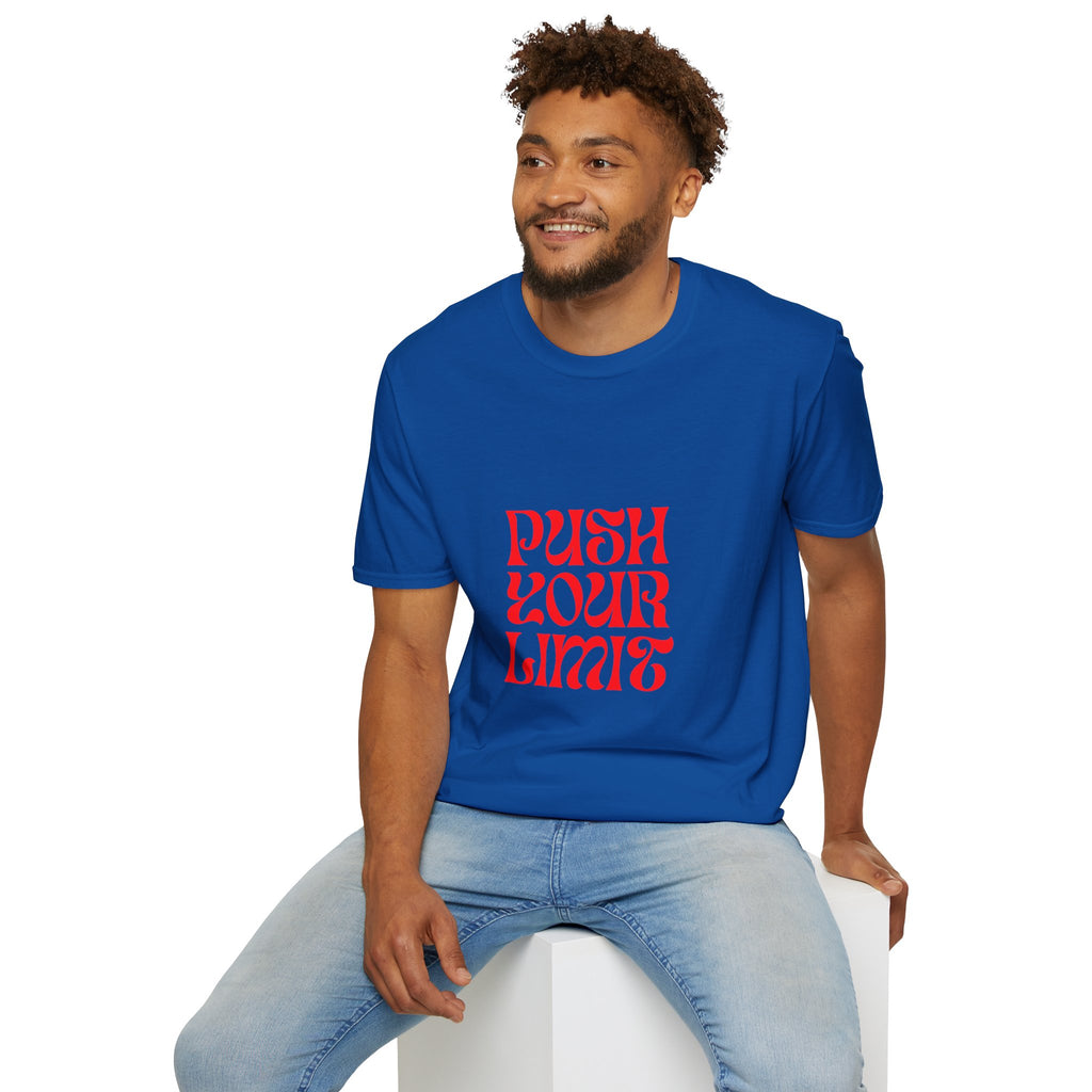Push Your Limit T-Shirt — Motivational Retro Graphic Tee