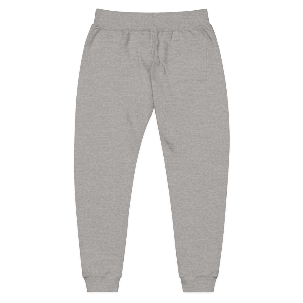 Embroidered 'Slate & Social' Fleece Sweatpants — Cozy Casual Joggers