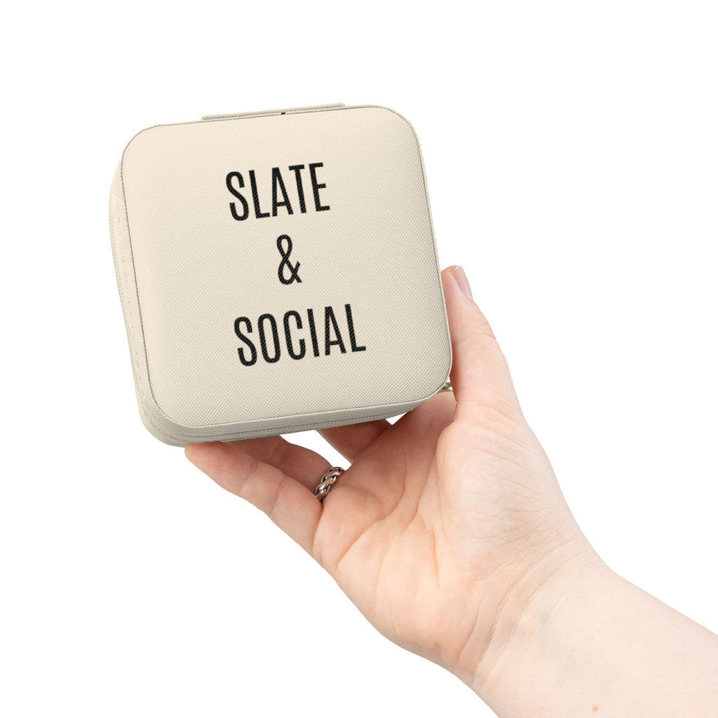 Slate & Social Jewelry Travel Case