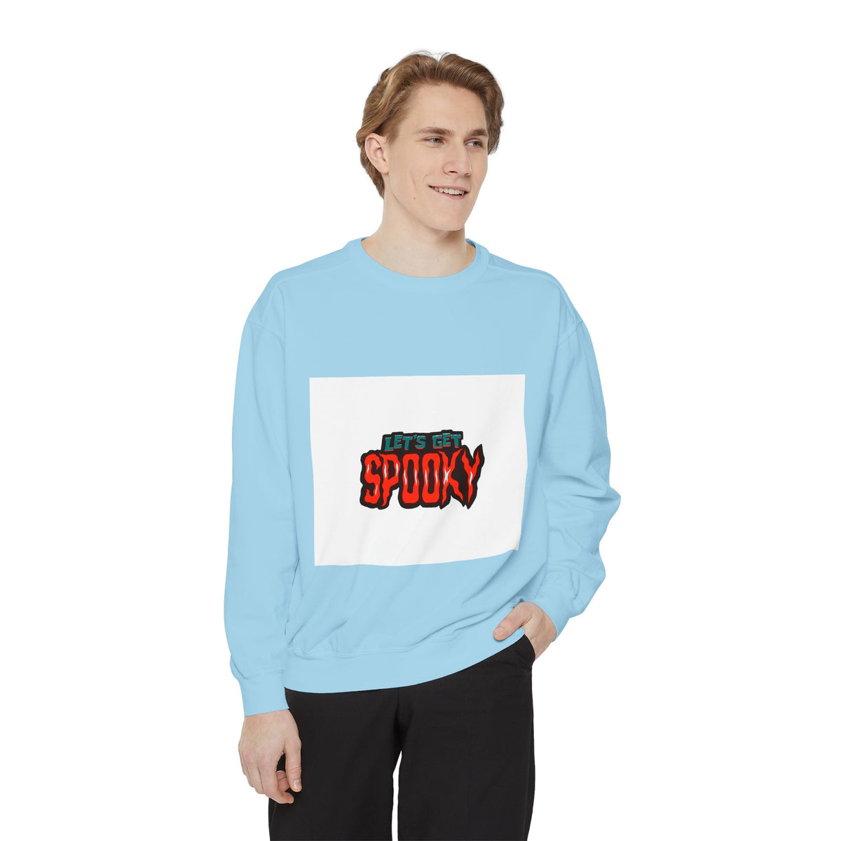 Let's Get Spooky Sweatshirt — Halloween Graphic Crewneck