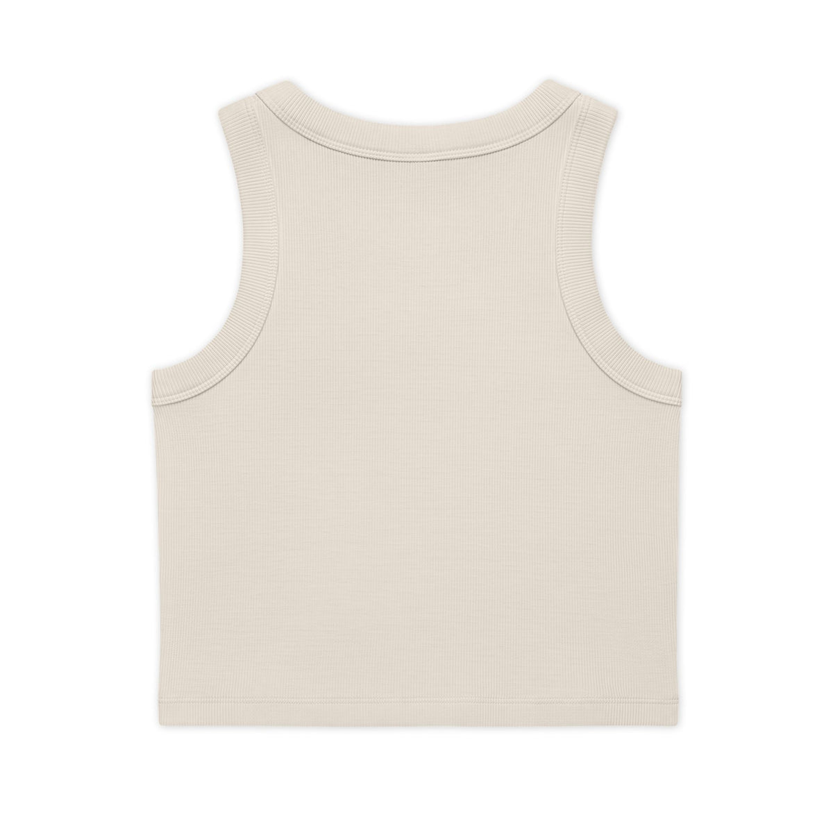I  ME Rib Crop Tank — Self Love Organic Women's Tank Top