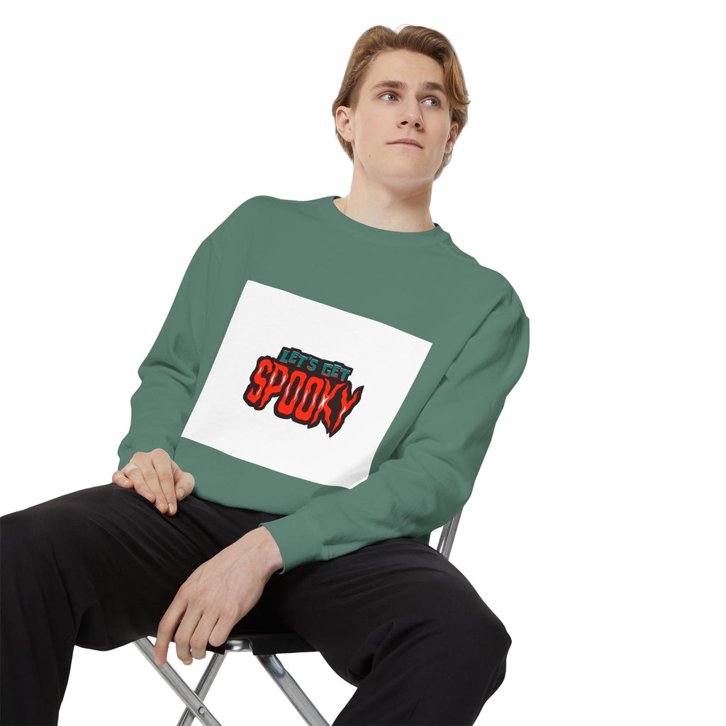 Let's Get Spooky Sweatshirt — Halloween Graphic Crewneck