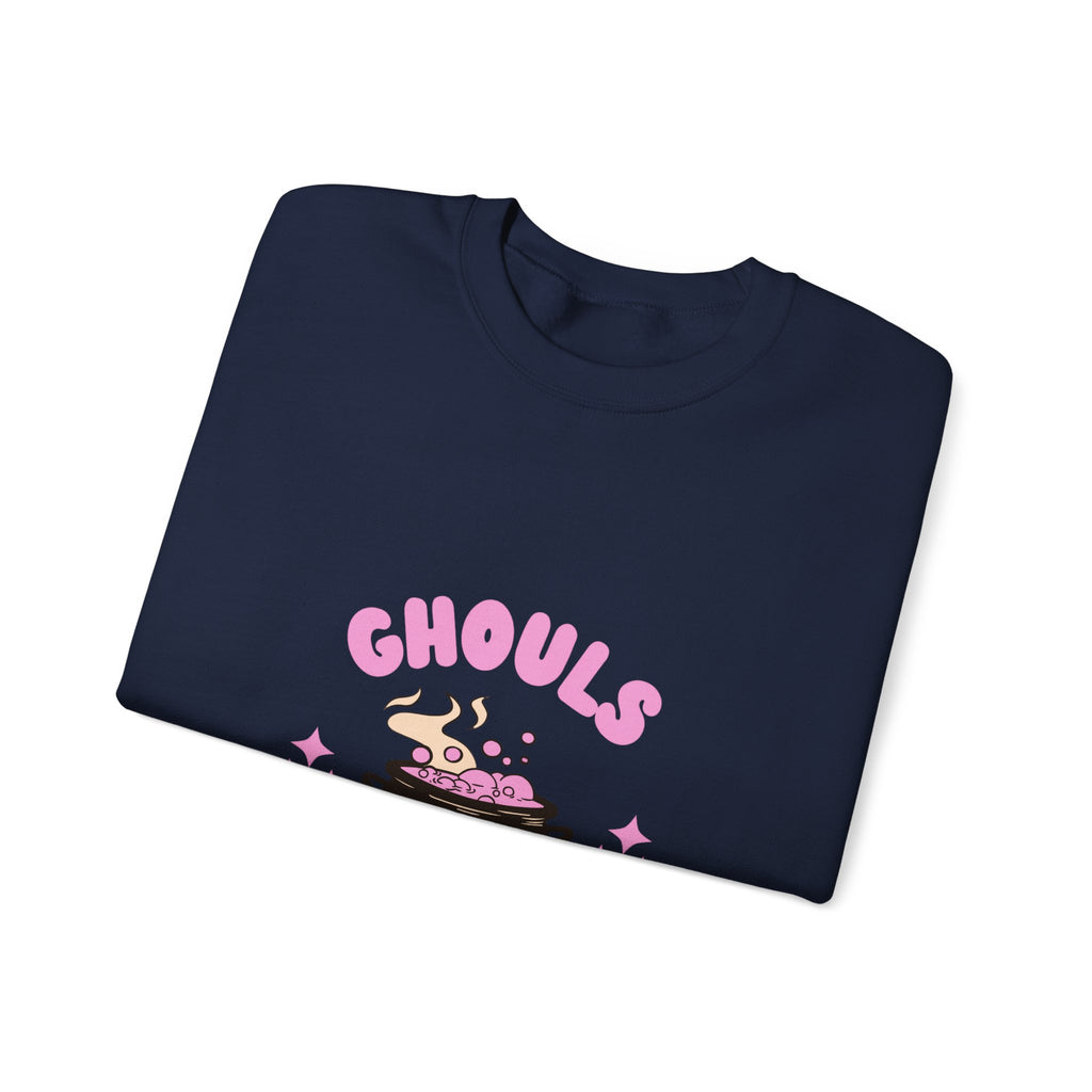 Ghoul Crewneck Sweatshirt — "Ghouls Just Wanna Have Fun" Cute Halloween Pullover
