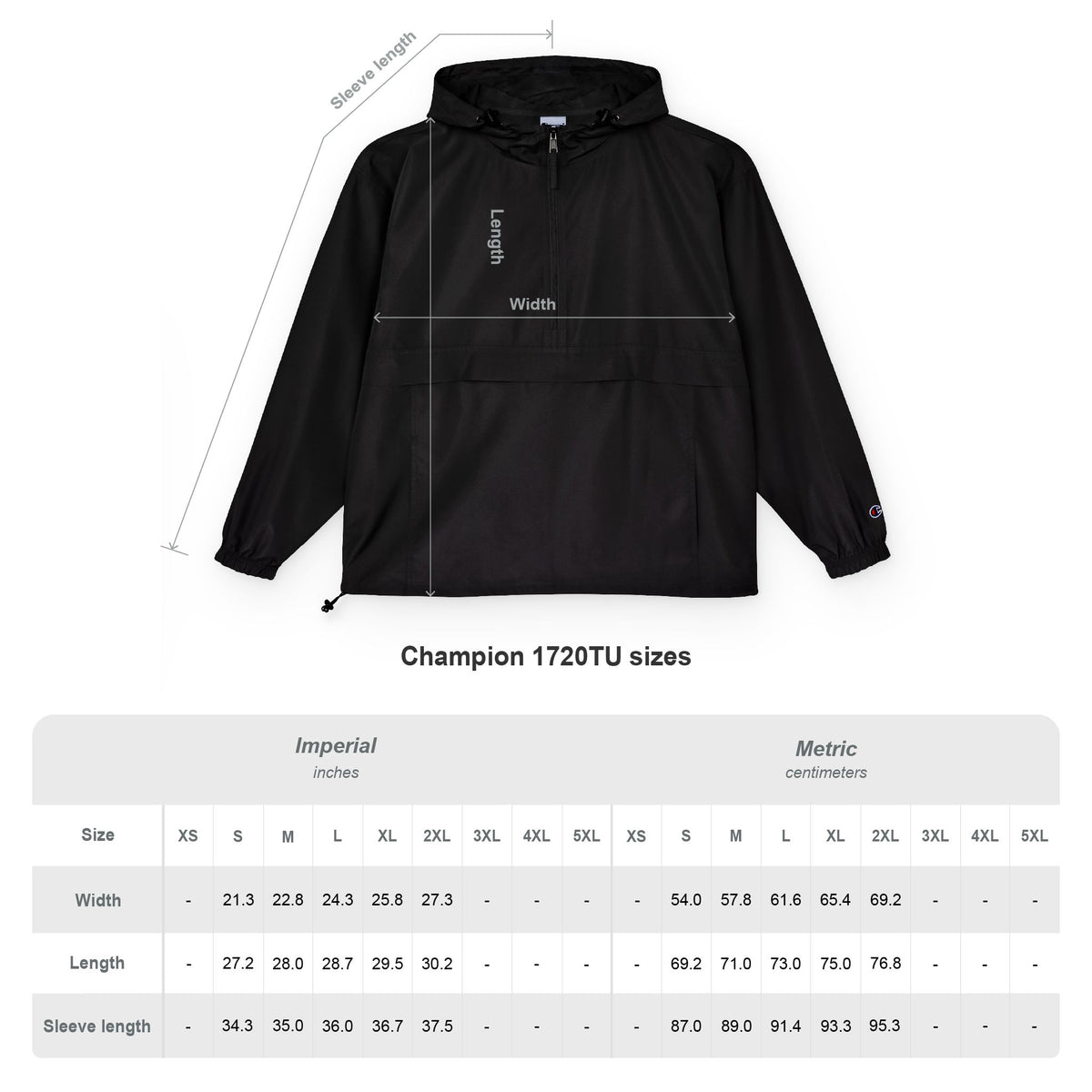Sage & Social Orange Packable Anorak Jacket