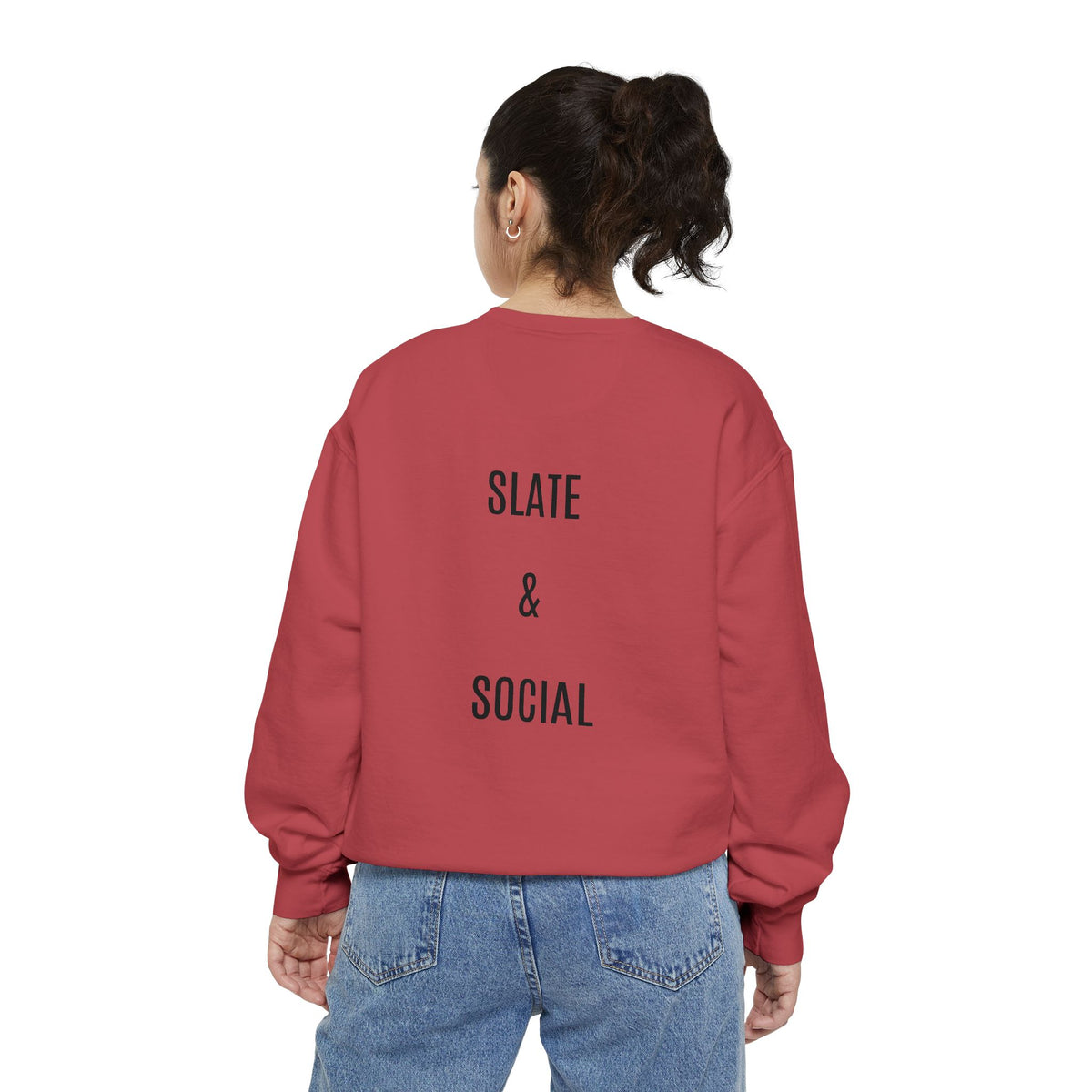 Halloween Pumpkin "Here for the Boos" Sweatshirt