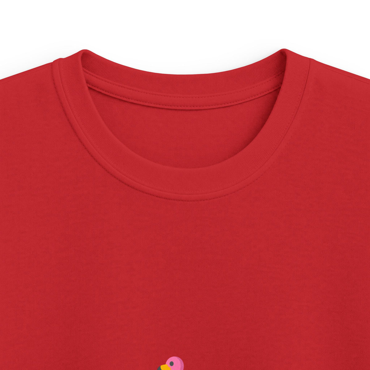 Kids T-Shirt — Pink Duck 'VIBES' Cute Summer Tee
