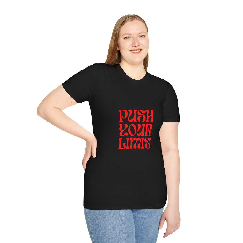 Push Your Limit T-Shirt — Motivational Retro Graphic Tee