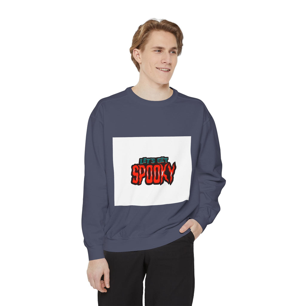 Let's Get Spooky Sweatshirt — Halloween Graphic Crewneck