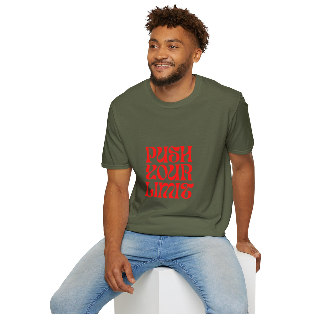 Push Your Limit T-Shirt — Motivational Retro Graphic Tee